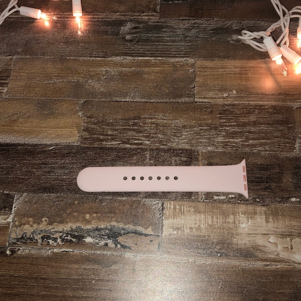 Pink Apple Watch band